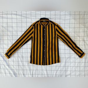 ASOS striped, button down dress shirt. Medium.